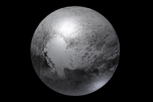 冥王星(矮行星)千米尺度缩略图